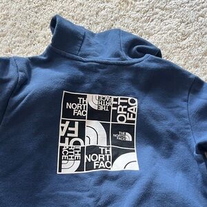 The North Face Kids Blue Graphic Sweatshirt